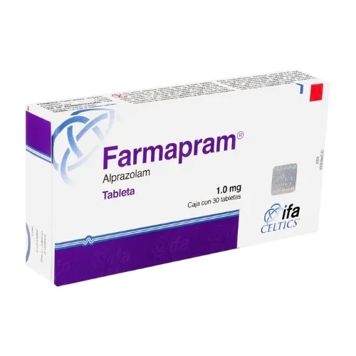 Farmapram 1 mg con 30 Tabletas