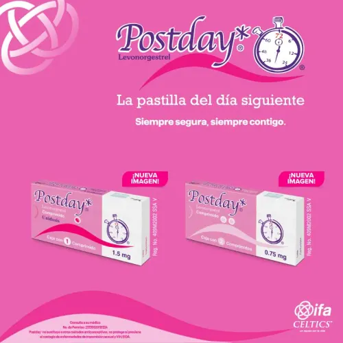 Comprar Postday 1.5 Mg Con 1 Comprimido