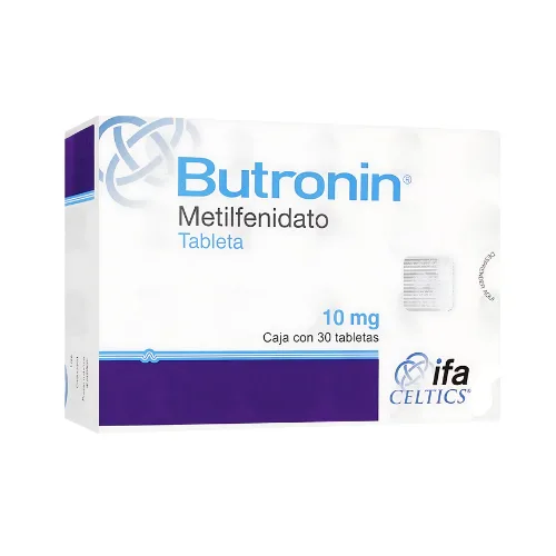 Butronin 10 mg con 30 Tabletas