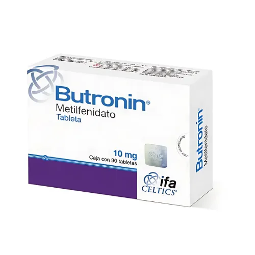 Butronin 10 mg con 30 Tabletas