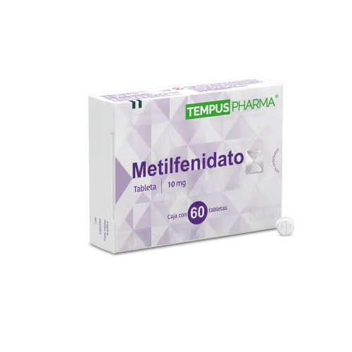 Comprar Metilfenidato 10 Mg Con 60 Tabletas
