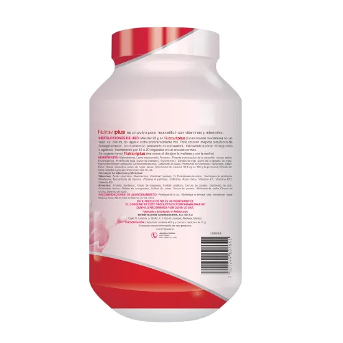 Nutravitplus Red Fresa 425 G