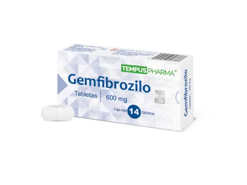 Comprar Gemfibrozilo 600 Mg Con 14 Tabletas