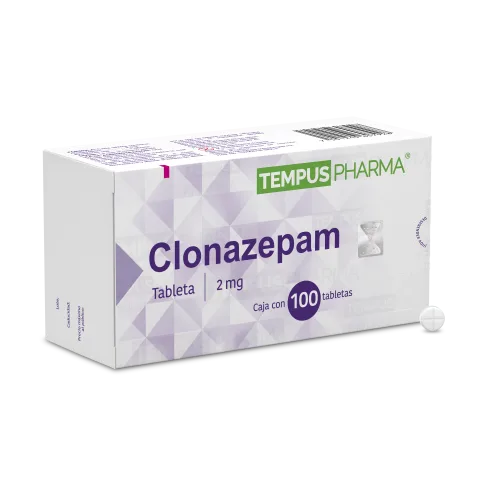 Comprar Clonazepam 2 Mg Con 100 Tabletas