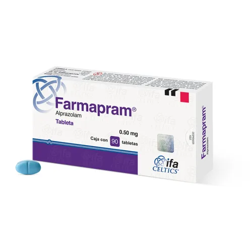 Farmapram 0.50 mg con 90 Tabletas