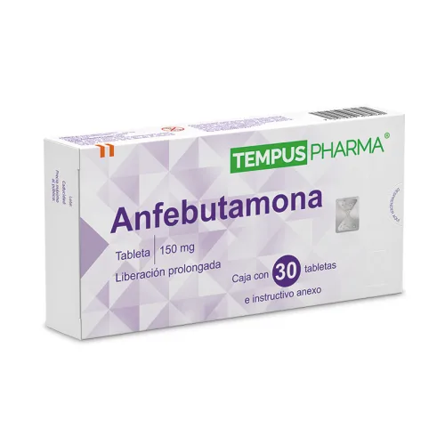 Comprar Tempus Pharma Anfebutamona 150 Mg Con 30 Tabletas