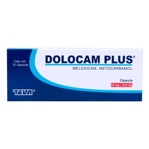 Comprar Dolocam Plus 15/215 Mg Con 10 Cápsulas