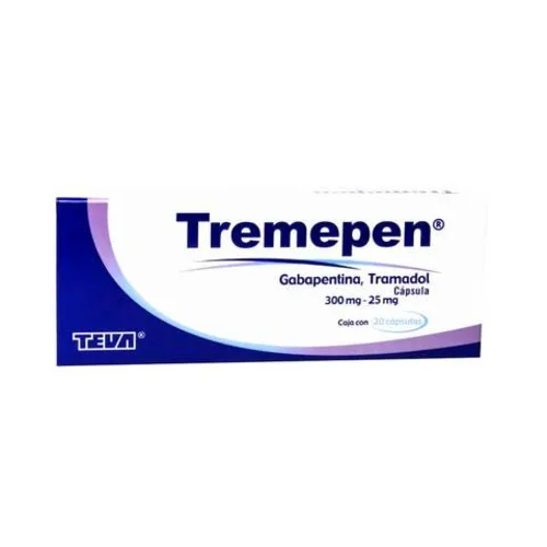 Comprar Tremepen 300/25 Mg Con 20 Cápsulas