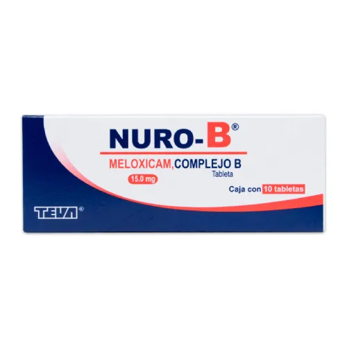 Comprar Nuro-B 15/100/100/5 Mg Con 10 Tabletas