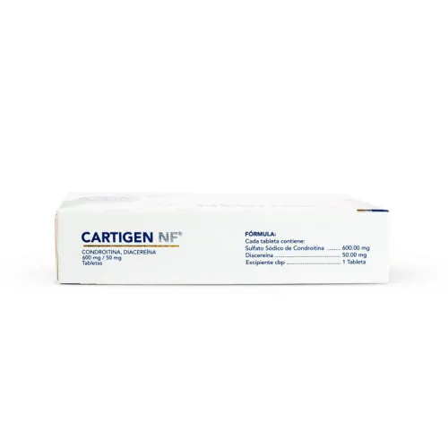 Cartigen Nf 50/600 Mg Con 30 Tabletas