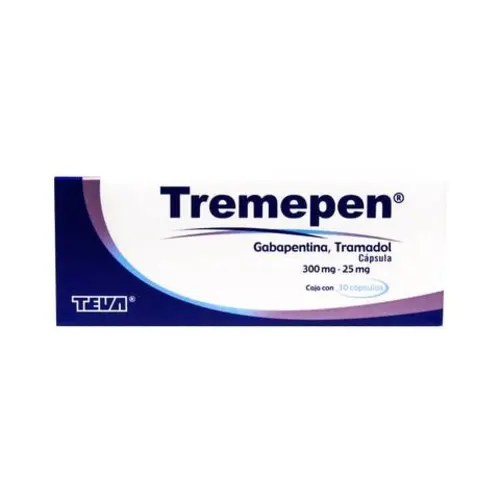 Comprar Tremepen 300/25 Mg Con 30 Cápsulas