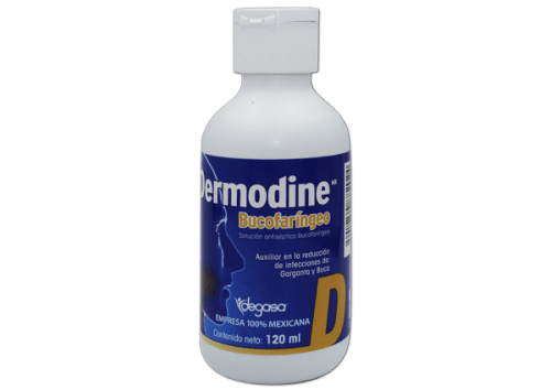 Dermodine bf 1 solución 120 ml 8 mg precio