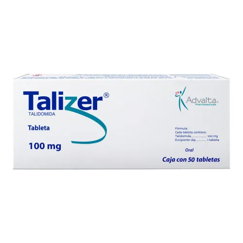 Comprar Talizer 100 Mg Con 50 Tabletas