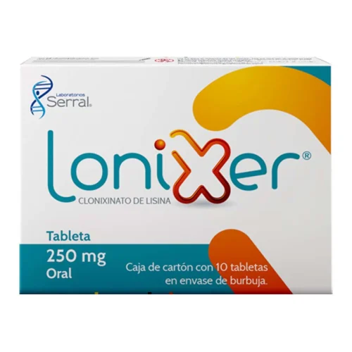 Lonixer De Lisina 250 Mg Con 10 Tabletas