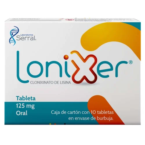 Lonixer De Lisina 125 Mg Con 10 Tabletas