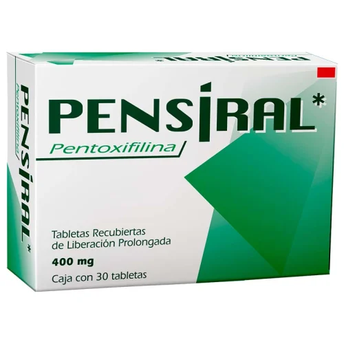 Pensiral 400 Mg Con 30 Tabletas
