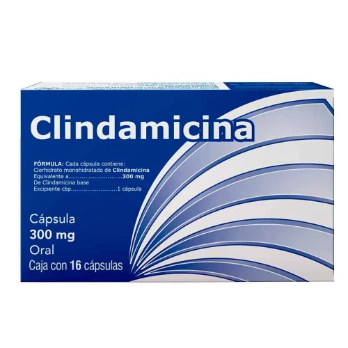 Clindamicina 300 Mg Con 16 Cápsulas (Serral)