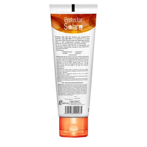 Protector Solar Fps50 Crema Tubo 125Mg