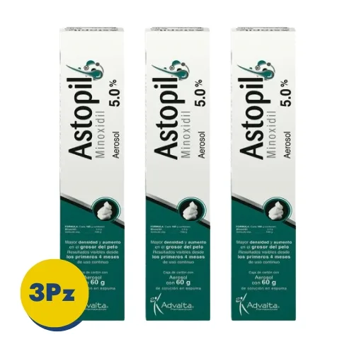 Comprar Astopil 5% Solución En Aerosol 60 G Pack 3