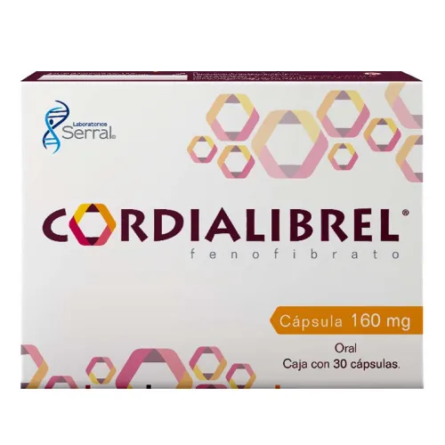 Comprar Cordialibrel 160 Mg Con 30 Cápsulas