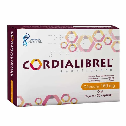 Cordialibrel 160 Mg Con 30 Cápsulas