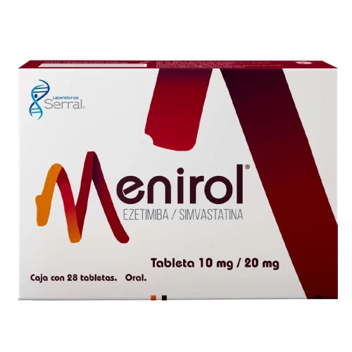 Menirol 10/20 Mg Con 28 Tabletas