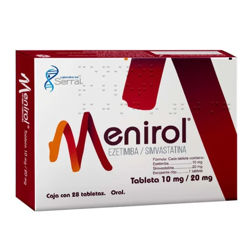 Menirol 10/20 Mg Con 28 Tabletas