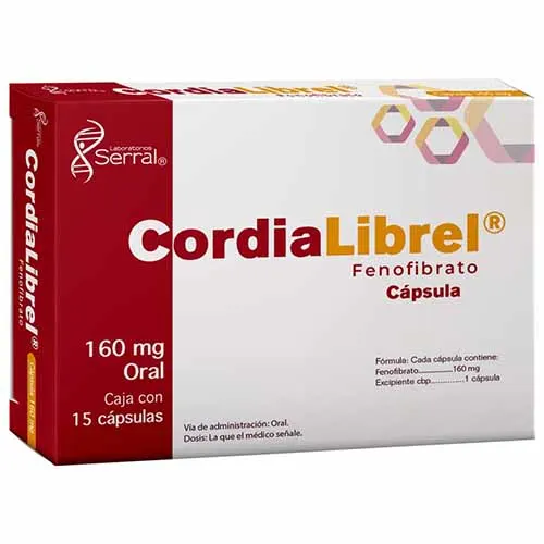 Cordialibrel 160 Mg Con 15 Cápsulas