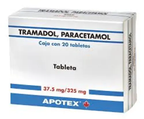 Comprar Tramadol, Paracetamol 37.5/325 Mg Con 20 Tabletas