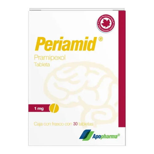 Comprar Periamid 1 Mg Con 30 Tabletas