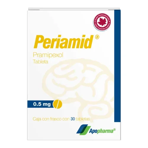 Comprar Periamid 0.5 Mg Con 30 Tabletas