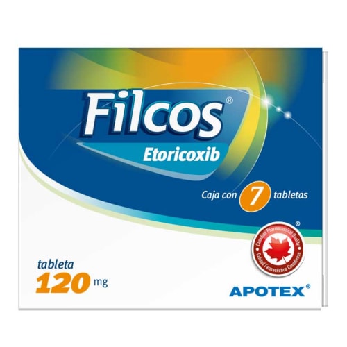 Comprar Filcos 120 Mg Con 7 Tabletas