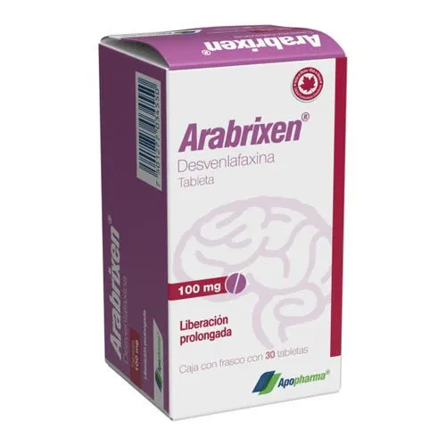 Arabrixen 100 Mg Con 30 Tabletas