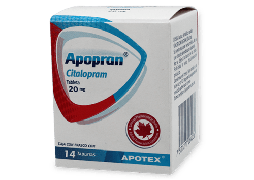 Comprar Apopran 20 Mg Con 14 Tabletas