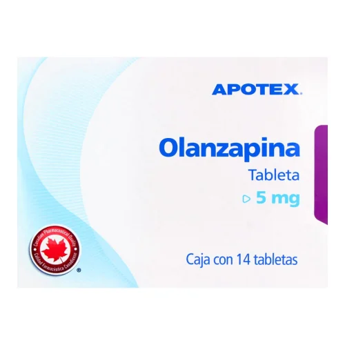 Comprar Olanzapina 5 Mg Con 14 Tabletas 