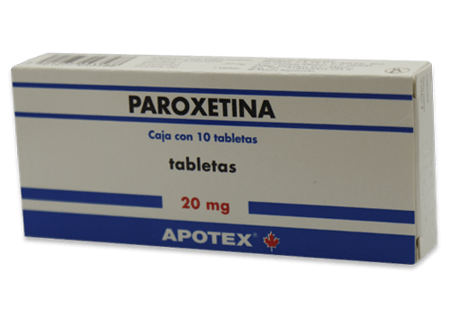 Comprar Paroxetina 20 Mg Con 10 Tabletas
