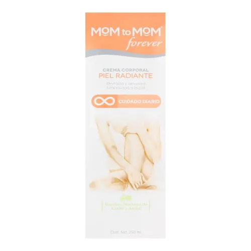 Comprar Crema corporal mom to mom piel radiante 250 ml.