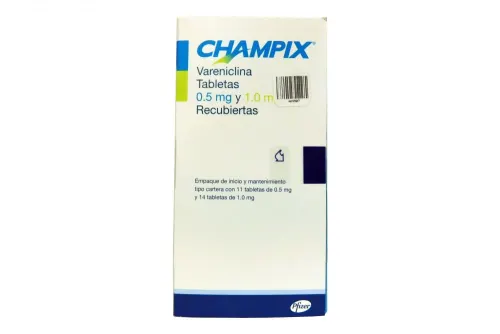 Comprar Champix 0.5 Mg Con 14 Tabletas