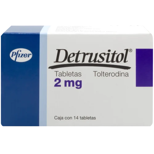 Comprar Detrusitol 2 Mg Con 14 Tabletas