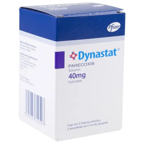 Dynastat 40 Mg Solución Inyectable 2 Frascos Con Ámpula 2 Ml