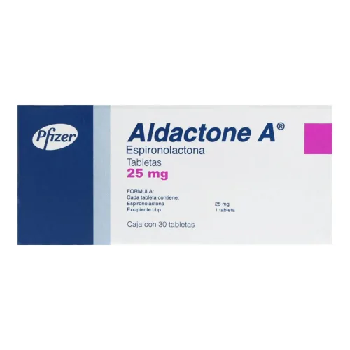 Comprar Aldactone A 25 Mg Con 30 Tabletas