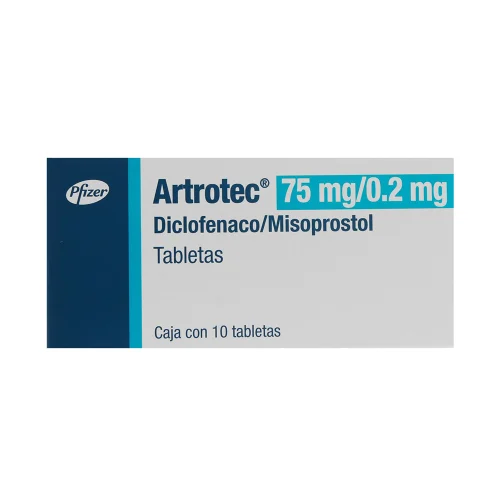 Comprar Artrotec 75/0.2 Mg Con 10 Tabletas