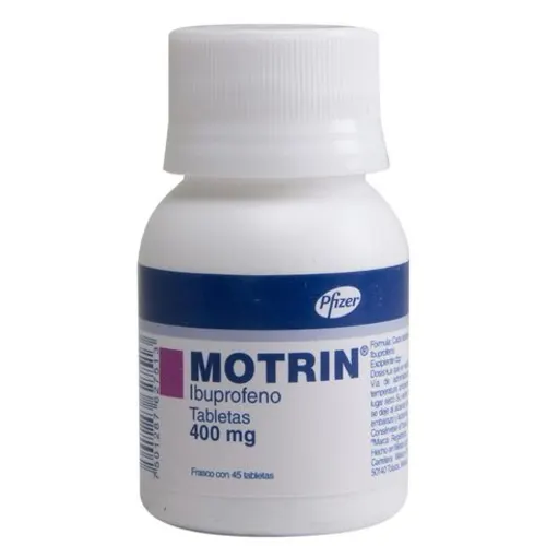 Comprar Motrin 400 Mg Con 45 Tabletas