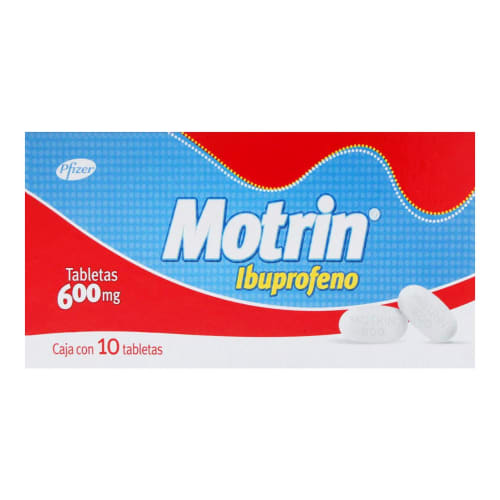 Motrin 600 Mg Con 10 Tabletas