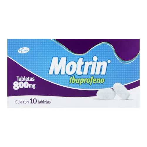 Comprar Motrin 800 Mg Con 10 Tabletas