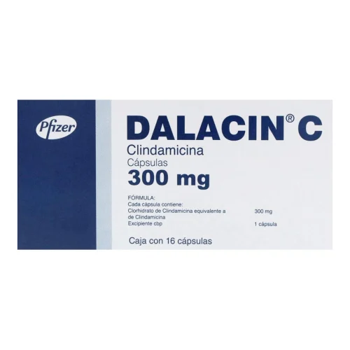 Comprar Dalacin C 300 Mg Con 16 Cápsulas