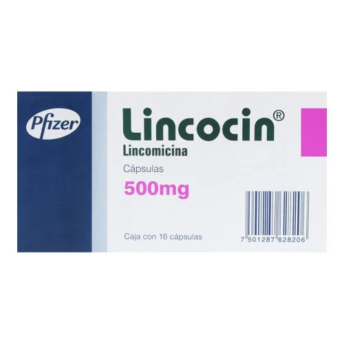 Comprar Lincocin 500 Mg Con 16 Cápsulas