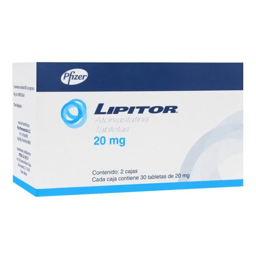 Lipitor 20 Mg Con 30 Tabletas Duopack