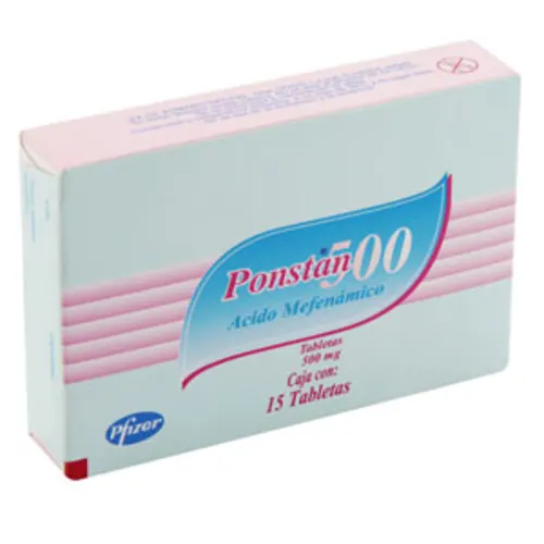 Comprar Ponstan 500 Mg Con 15 Tabletas