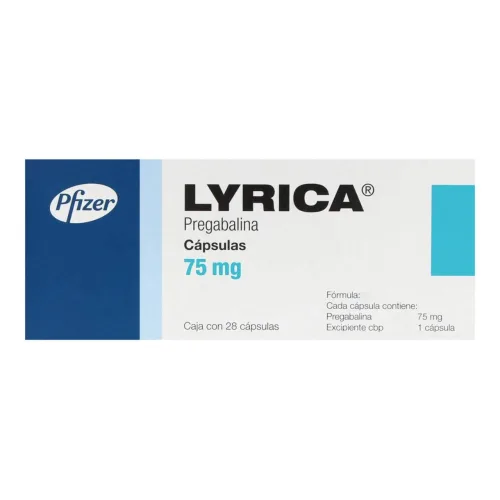 Comprar Lyrica 75 Mg Con 28 Cápsulas